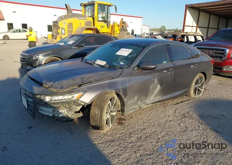 2019 Honda Accord Sport from USA, damaged, VIN 1HGCV1F37KA162843